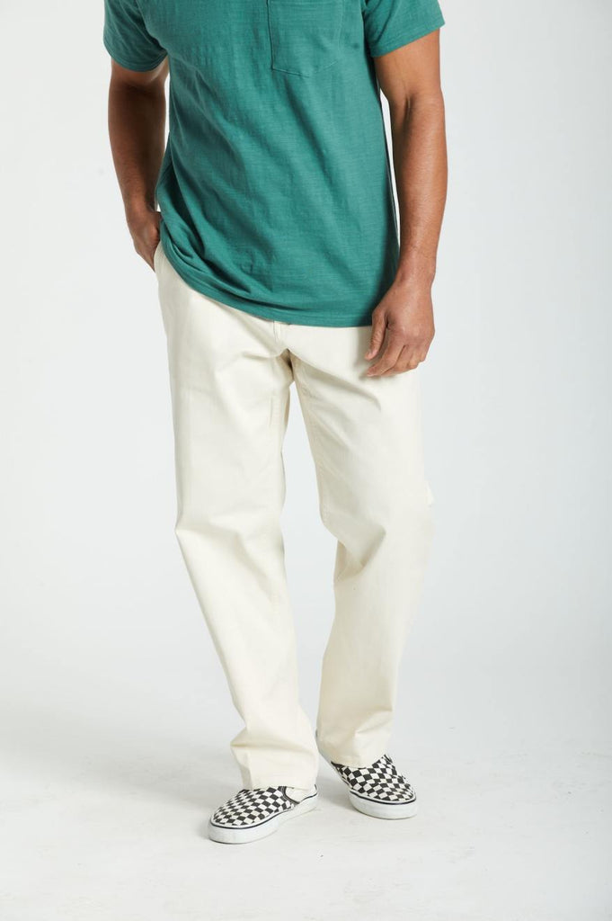 Brixton Choice Chino Relaxed Pant - Whitecap