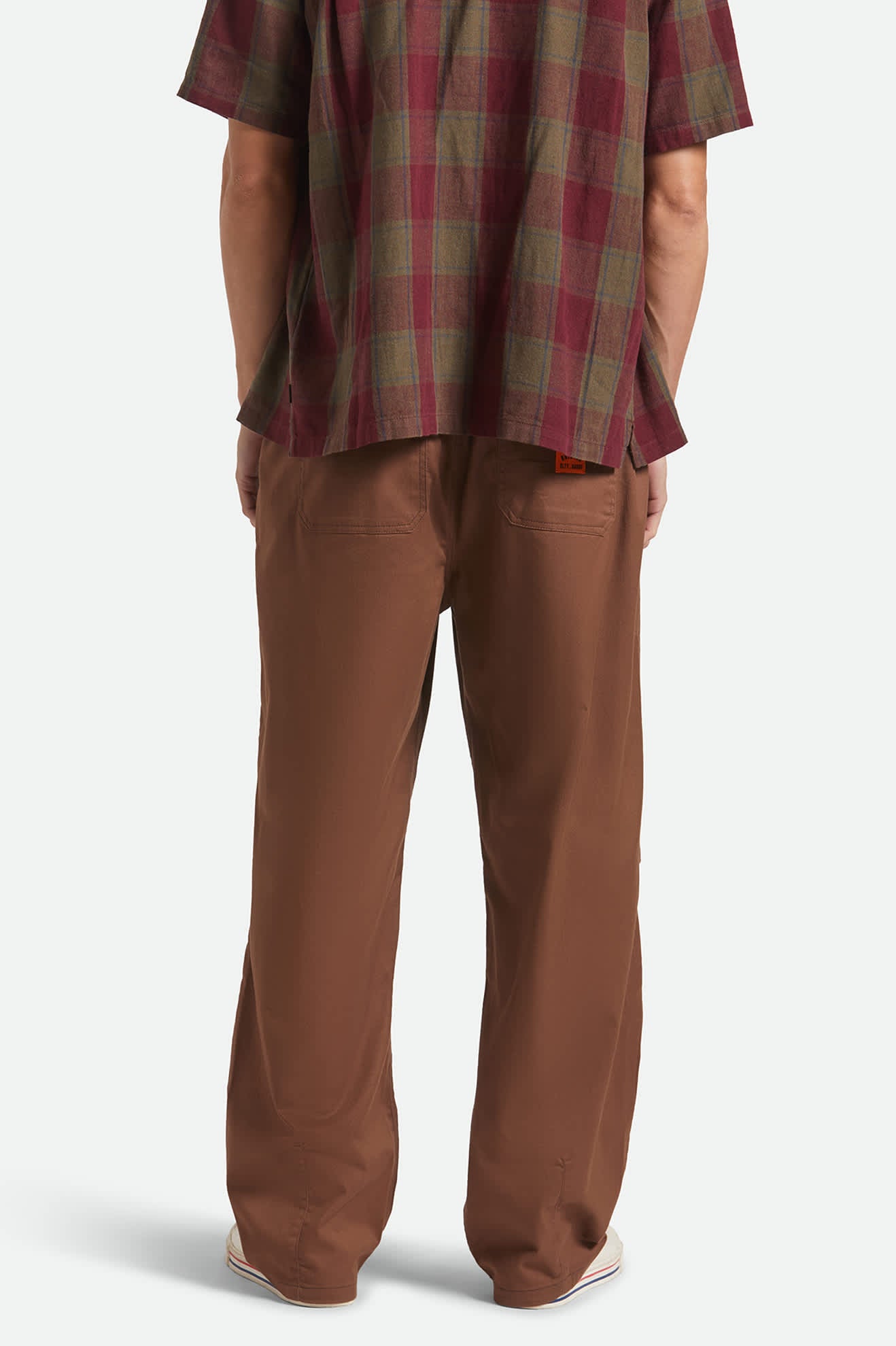 Men's Union Baggy Pant in the color Pinecone Brown - Additional Fit image