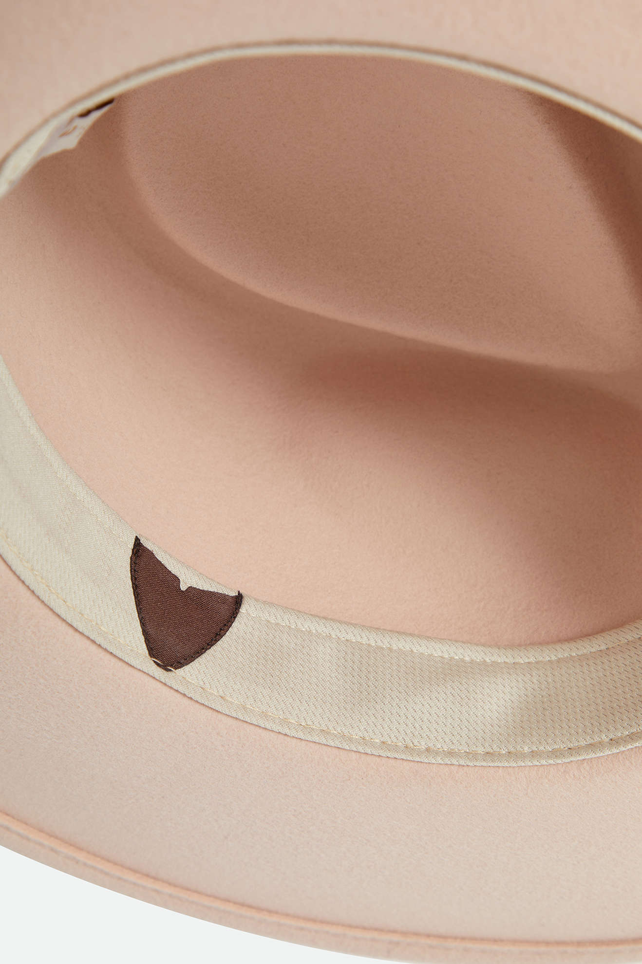 Women's Juniper Packable Hat in the color Blush - Additional Laydown image