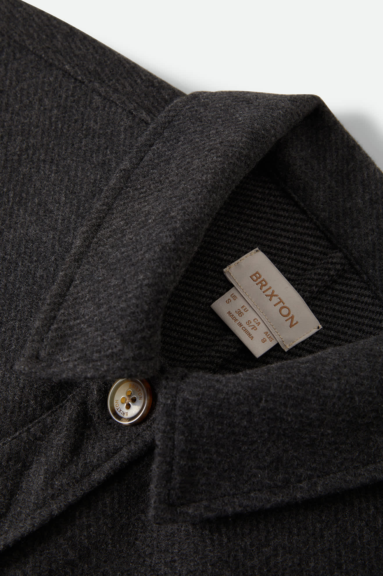 Women's Bagby Jacket in the color Black Heather - Additional Laydown image