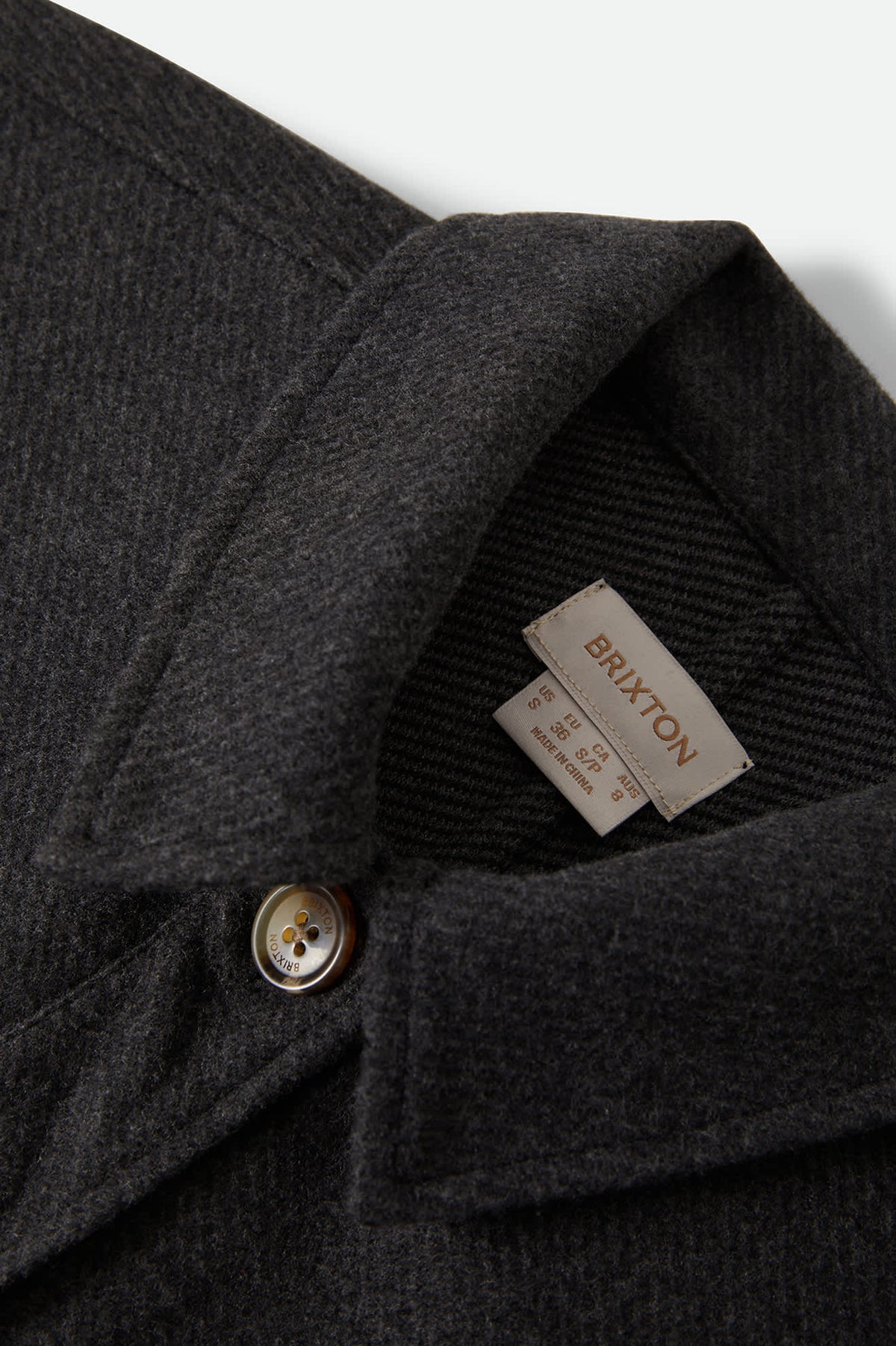 Women's Bagby Jacket in the color Black Heather - Additional Laydown image