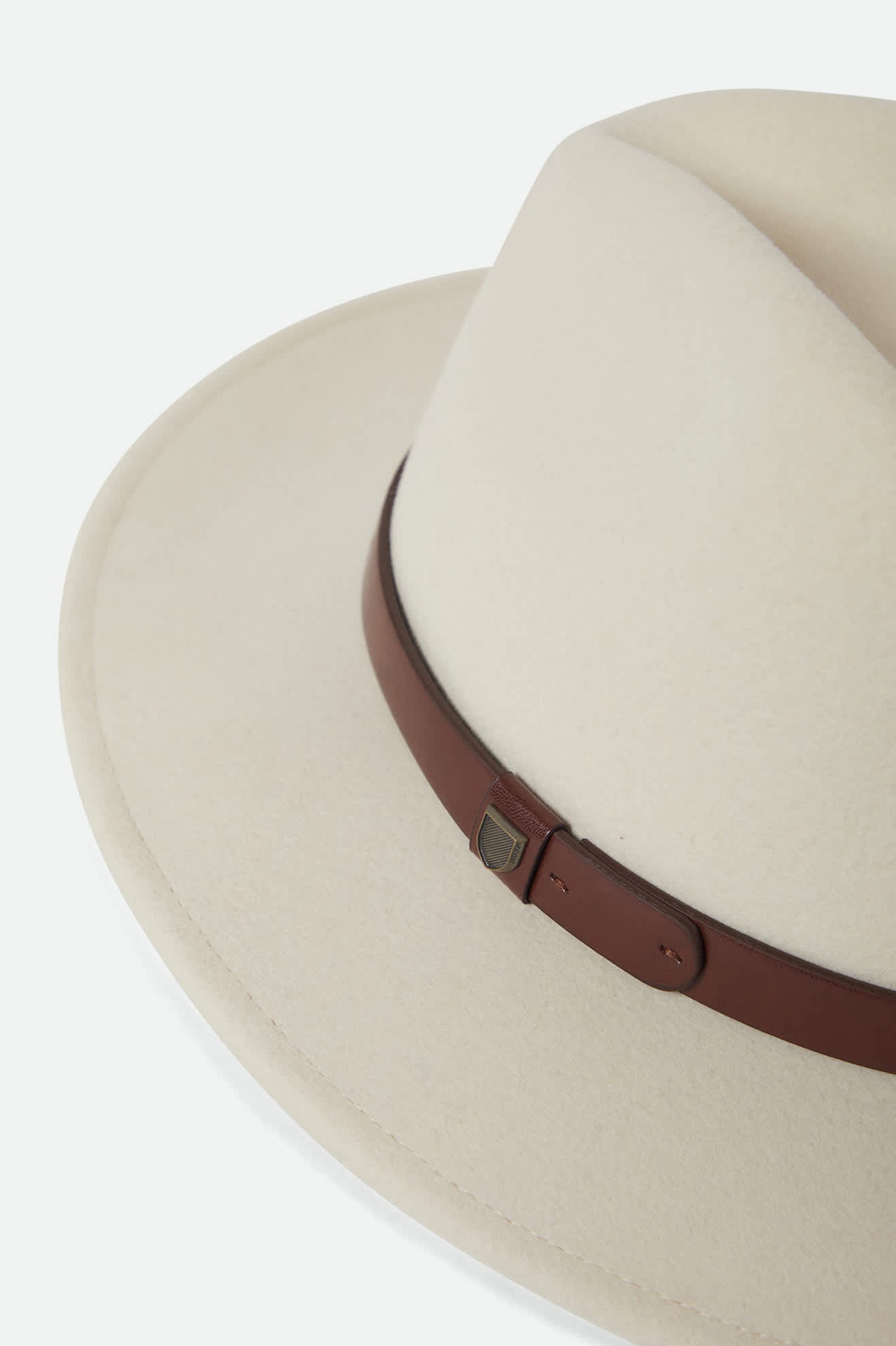 Unisex Messer Fedora in the color Off White - Additional Laydown image