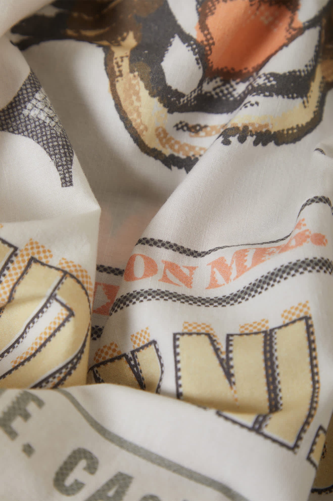 Women's The Cinch Button Down Short Sleeve Dress in the color Lost In Reality Print - Additional Laydown image