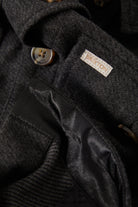 Women's Bagby Jacket in the color Black Heather - Additional Laydown image