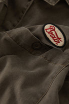 Women's Utopia Overshirt in the color Walnut Brown - Additional Laydown image