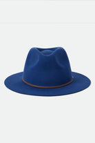 Unisex Wesley Fedora in the color Classic Navy - Additional Laydown image