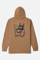 Men's Dawg Hoodie in the color Sandstone - Additional Laydown image