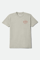 Men's Current Standard T-Shirt in the color Silver Grey - Front Product Laydown Image