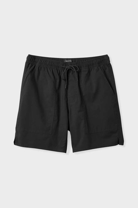 Brixton Men's Everyday Coolmax Short - Washed Black | Main