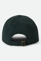 Unisex Alpha Netplus Adjustable Hat in the color Deep Forest Rinse - Back Style View