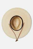 Unisex Beck Straw Rancher Hat in the color Natural - Additional Laydown image