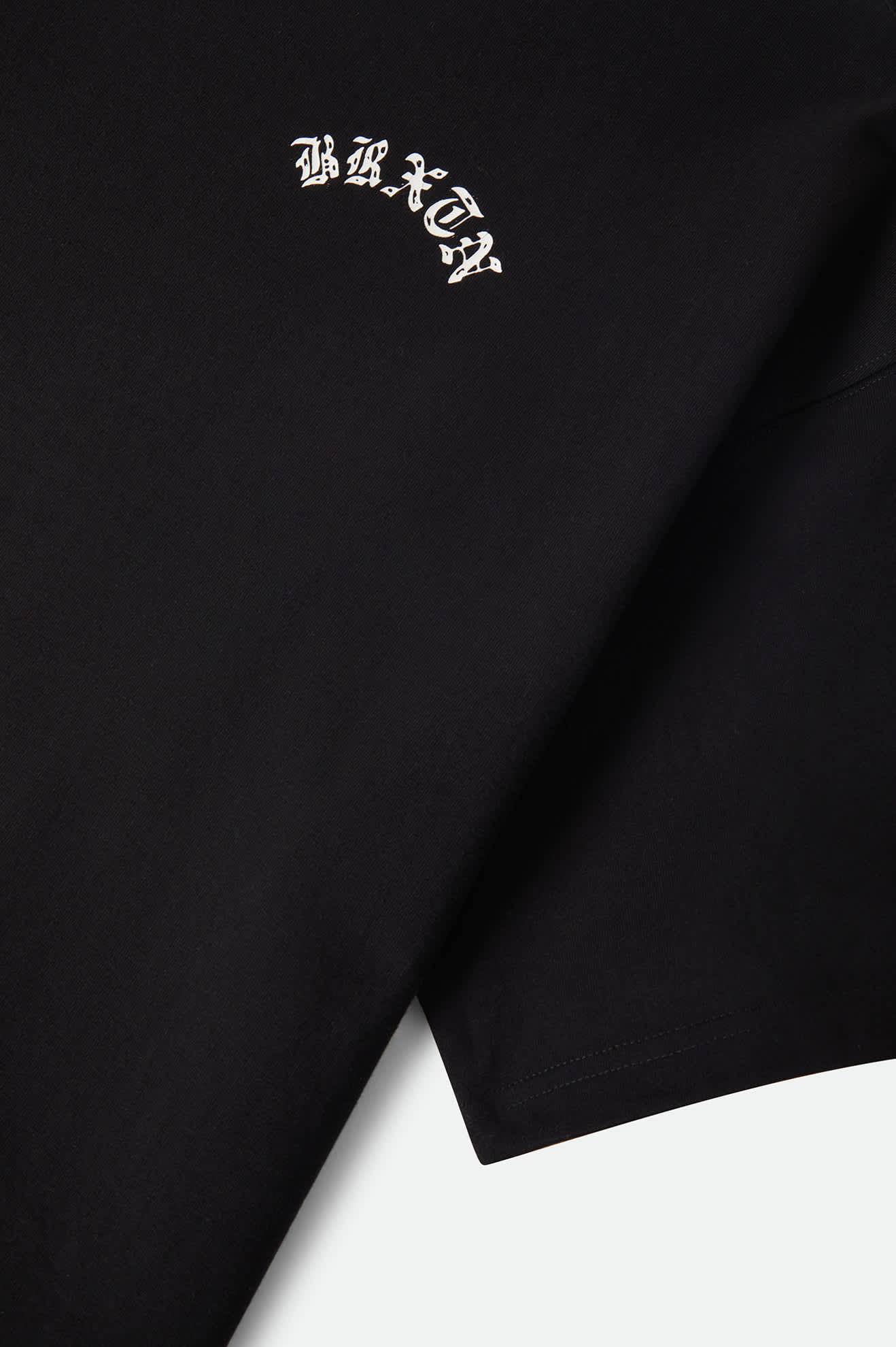 Men's Drive Short Sleeve Oversized T-Shirt in the color Black - Additional Laydown image