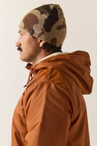 Men's Claxton Lined Jacket in the color Caramel - Men's Side View