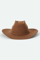 Unisex Prescott Brick Top Cowboy Hat in the color Toffee - Additional Laydown image
