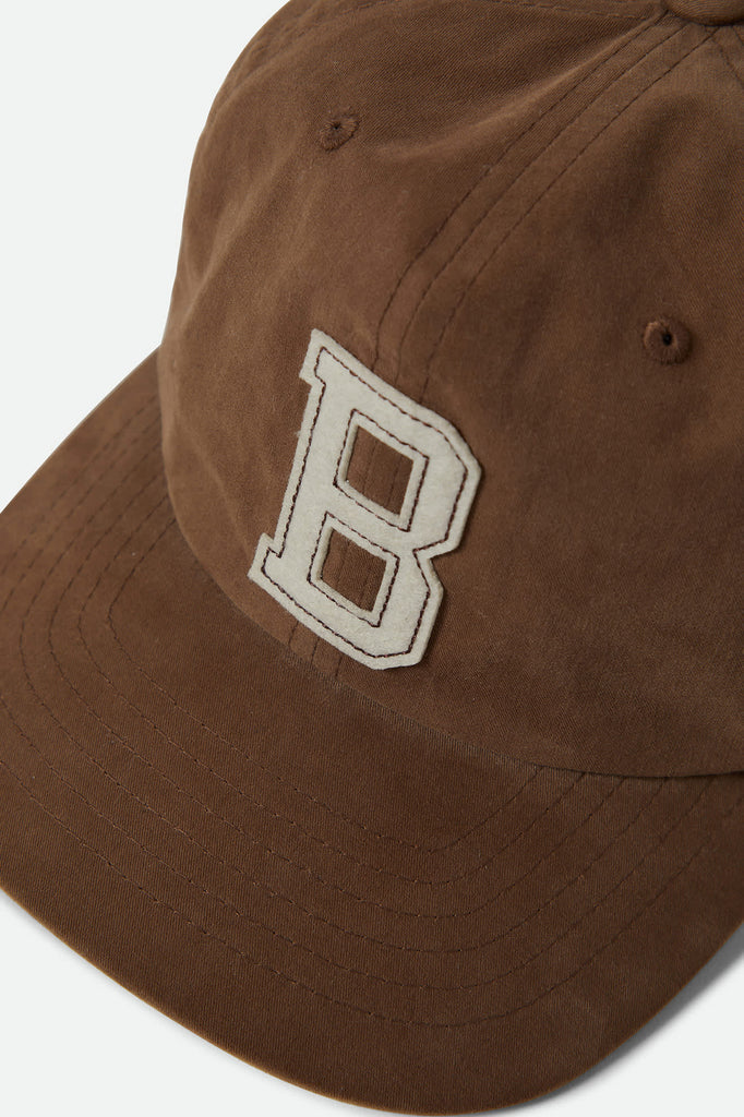 Unisex Big B Adjustable Hat in the color Pinecone Brown Twill - Additional Style View