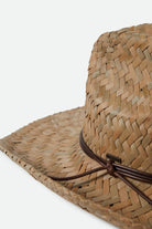Unisex Houston II Straw Cowboy Hat in the color Tan - Additional Laydown image