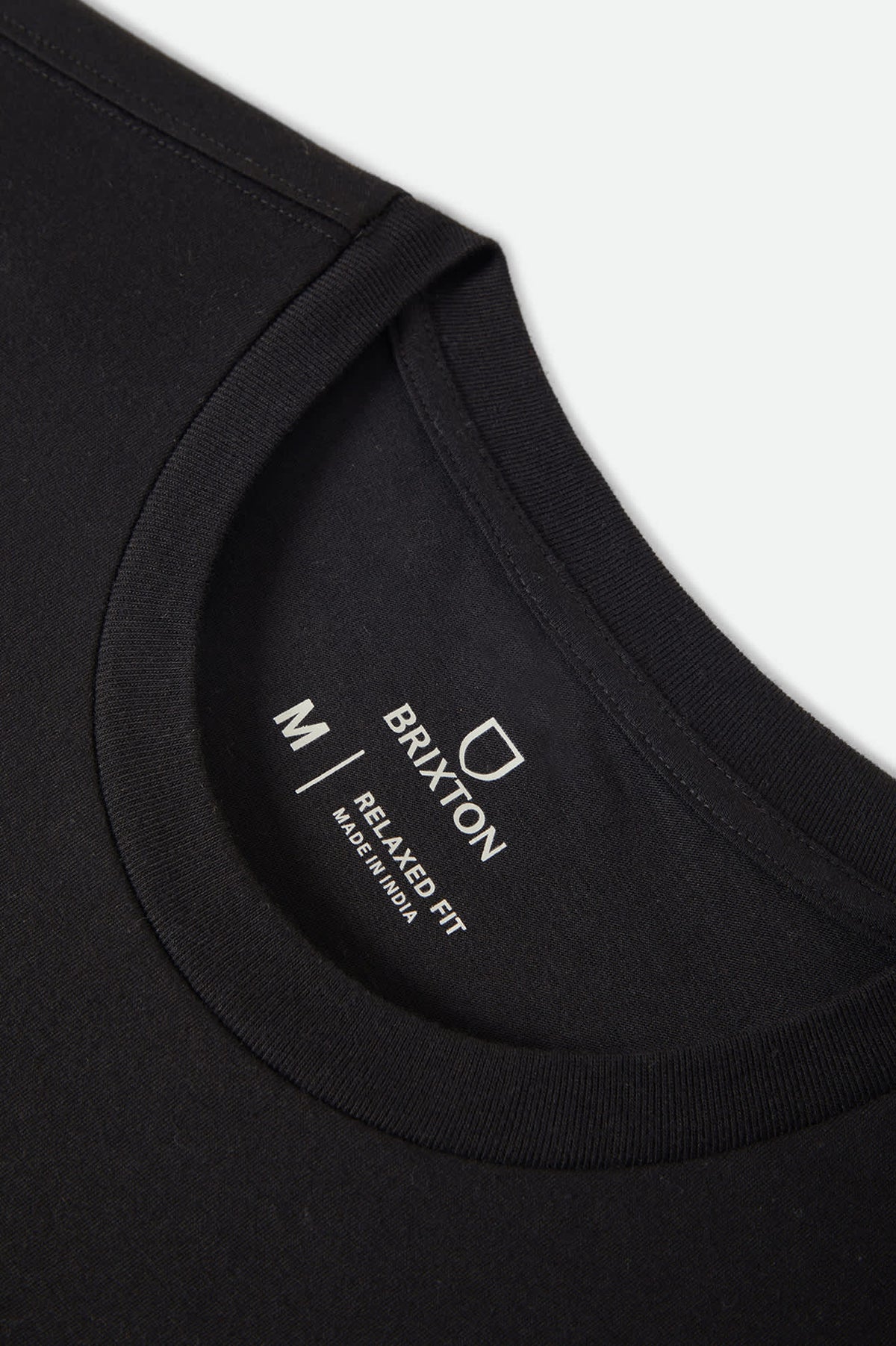 Men's Wolcott Worn In Boxy Muscle Tank in the color Black - Additional Laydown image
