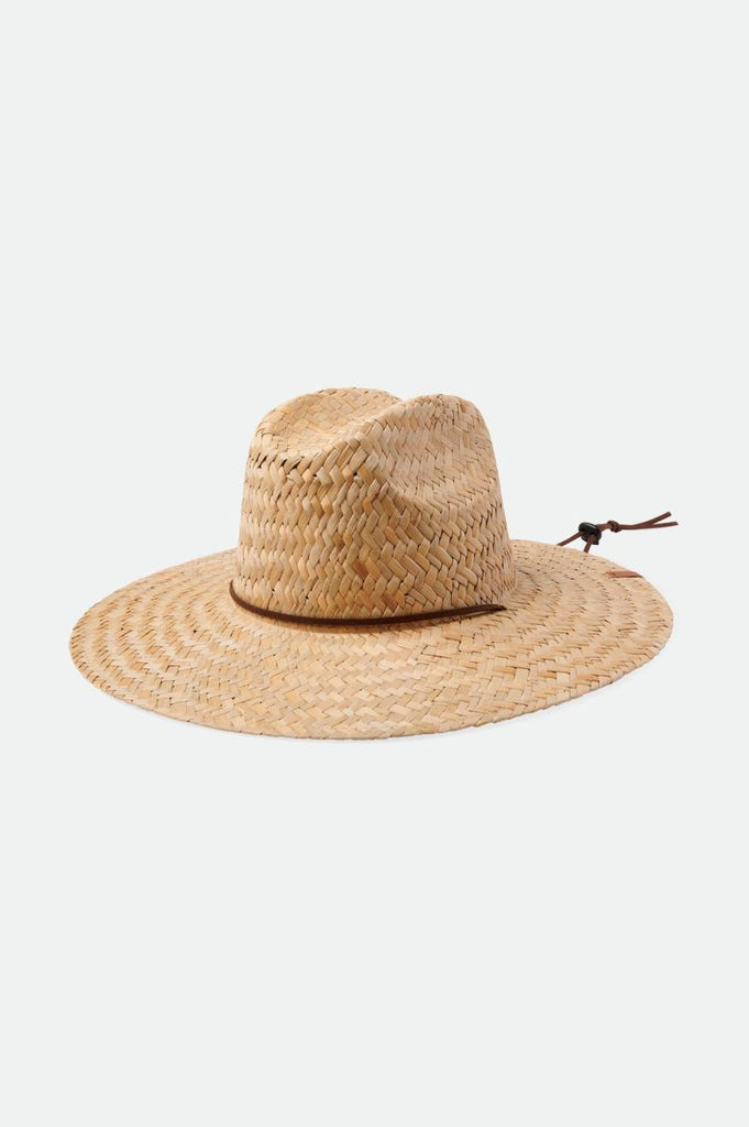 Brixton Unisex Bells II Lifeguard Hat - Tan/Tan | Profile