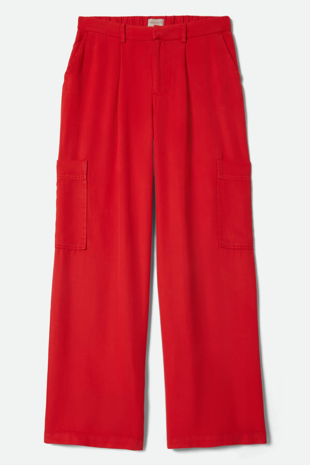 Women's The Mercer Wide Leg Trouser Pant in the color Washed Adrenaline Rush - Front Product View