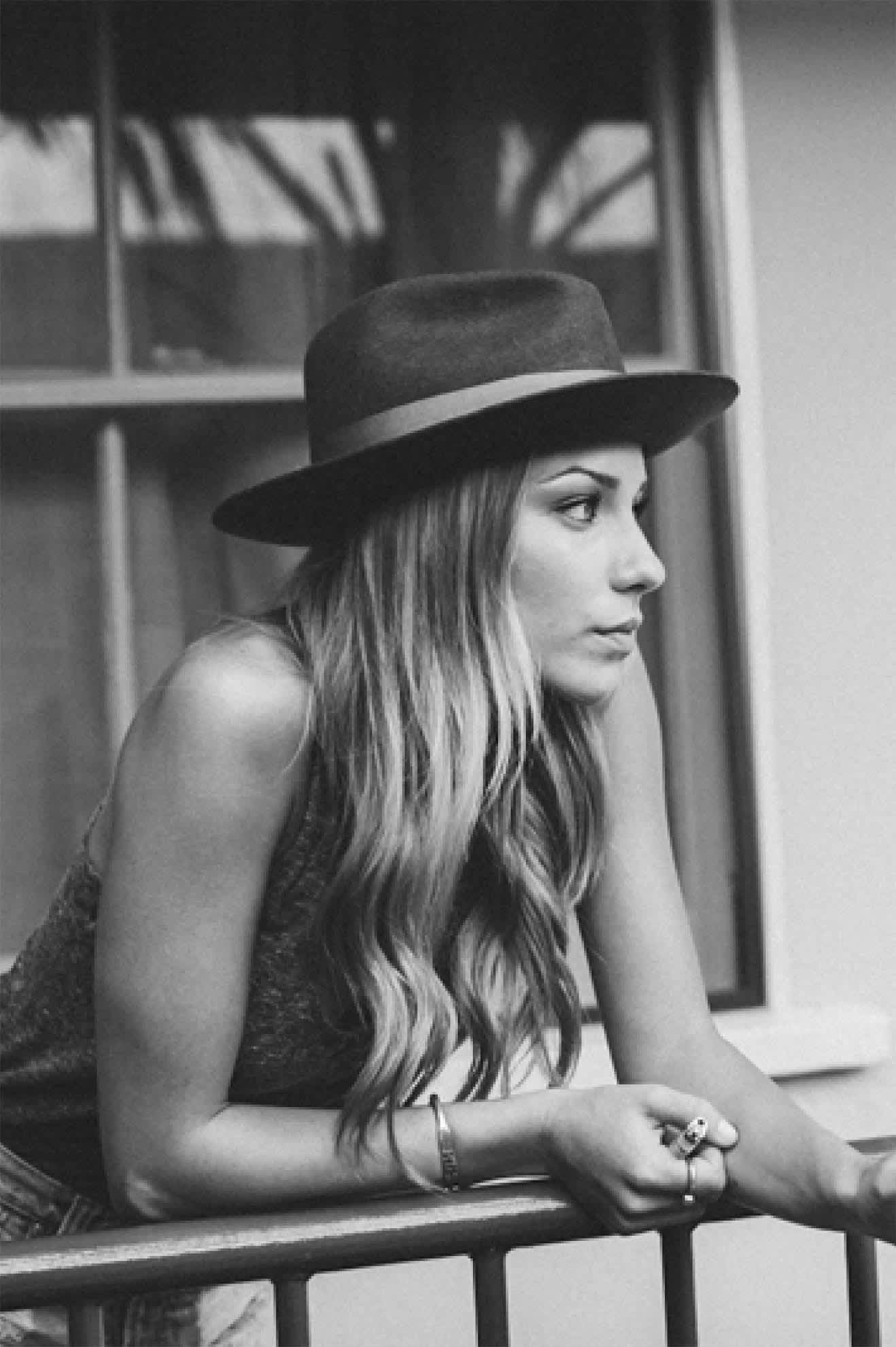 Unisex Messer Fedora in the color Black/Black - Women's Lifestyle 2.0