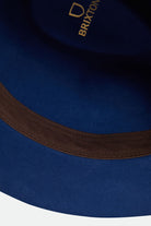 Unisex Wesley Fedora in the color Classic Navy - Additional Laydown image