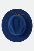 Unisex Wesley Fedora in the color Classic Navy - Additional Laydown image
