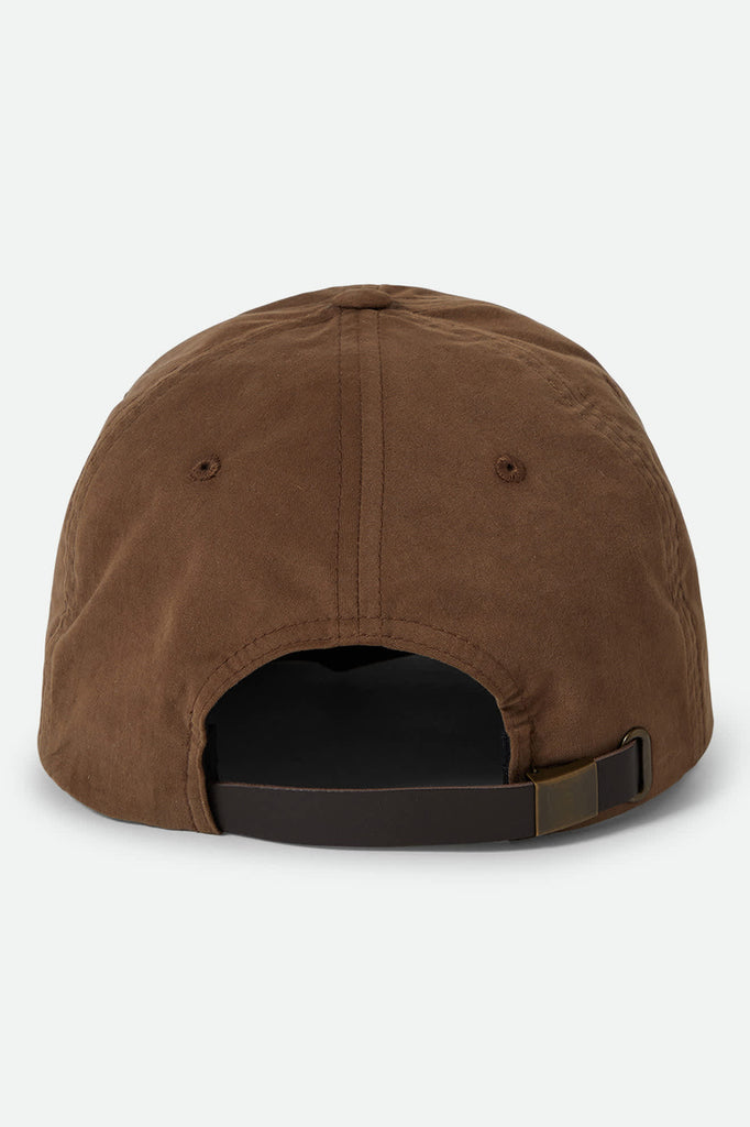 Unisex Big B Adjustable Hat in the color Pinecone Brown Twill - Back Style View