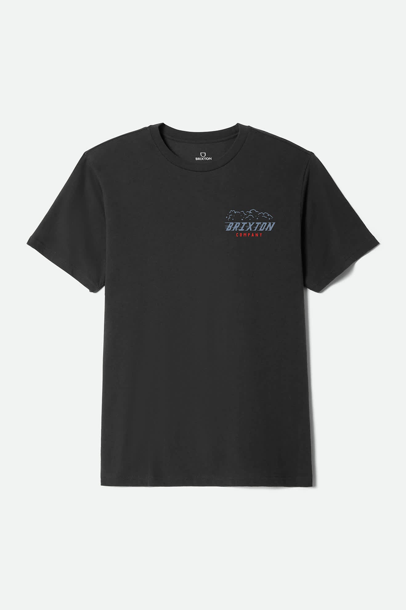 Men's Bulldogger Short Sleeve Standard T-Shirt in the color Vintage Black - Front Product Laydown Image