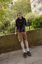 Men's Everyday Corduroy Short in the color Tobacco Brown - Men's Lifestyle 3.0