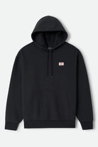Men's Trademark Hoodie in the color Black - Front Product Laydown Image