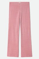 Women's Siesta Knit Pant in the color Adrenaline Rush/White Weave - Front Product Laydown Image
