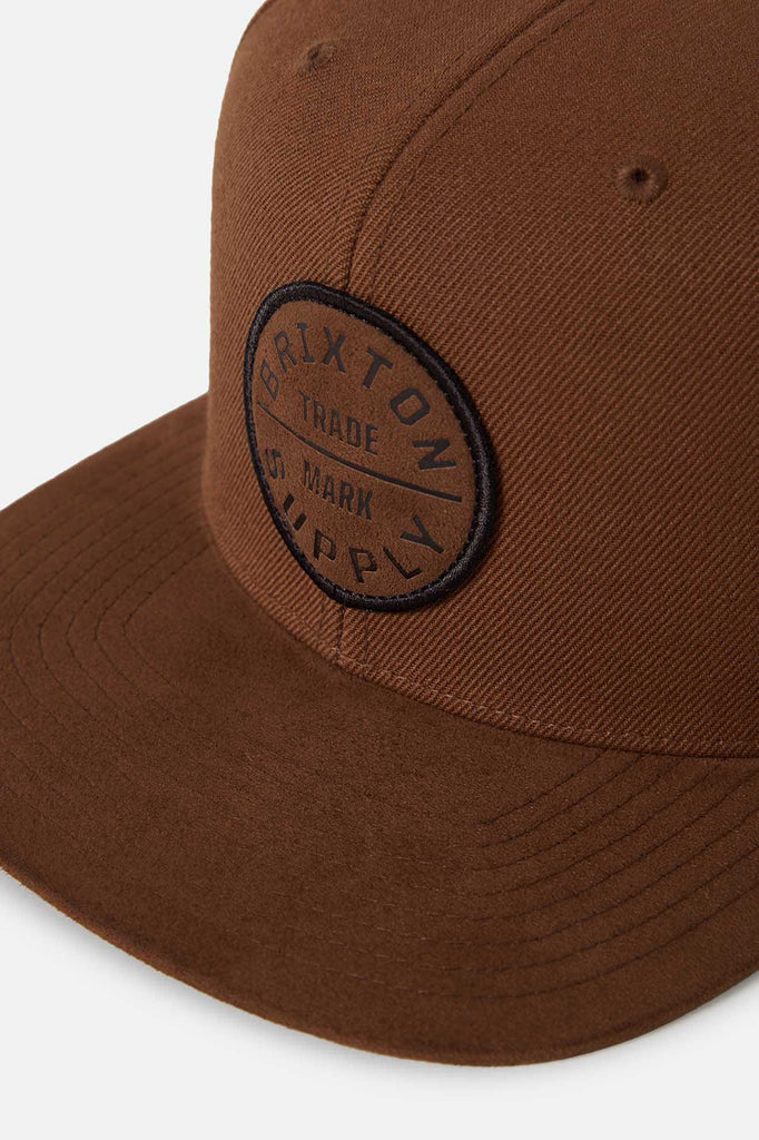 Unisex Oath III Snapback in the color Coffee/Coffee - Additional Style View