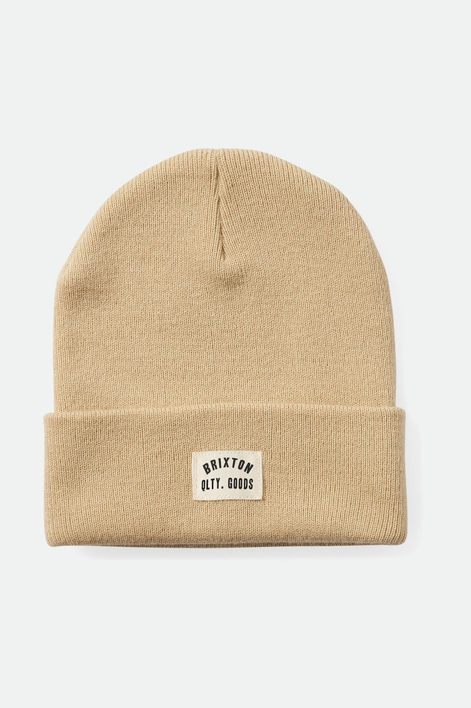 Brixton Unisex Woodburn Watch Cap Beanie - Biscotti | Main