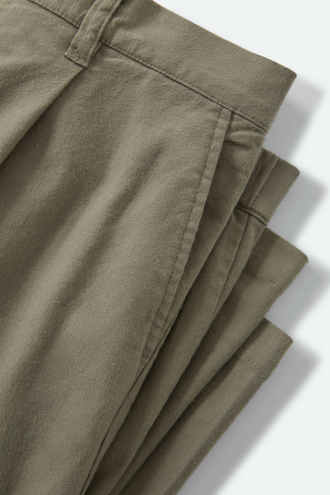 Women's Service Trouser Pant in the color Olive Surplus - Additional Laydown image