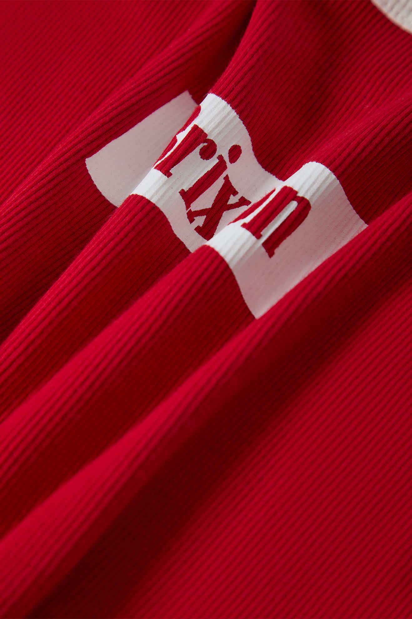 Women's Brixton Banner Ringer A-Tank in the color Adrenaline Rush - Additional Laydown image