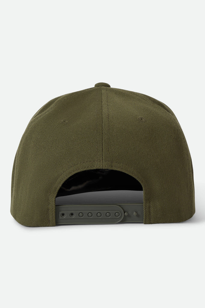 Unisex Township Snapback in the color Ivy Green - Back Style View