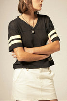 Women's Save A Horse Netplus Snapback in the color Crimson/Off White - Women's Side View