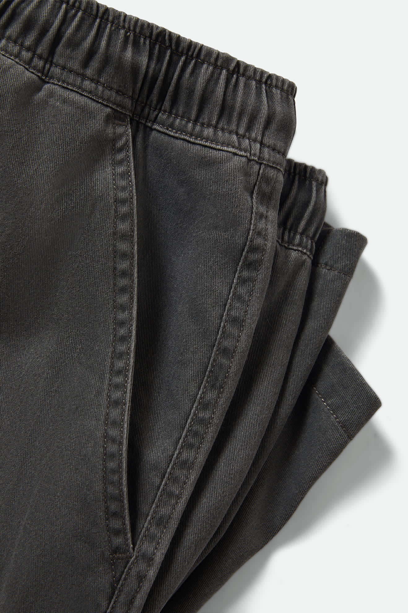 Men's Everyday Vintage Wash Short in the color Vintage Black - Additional Laydown image
