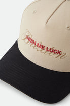 Women's Wish Me Luck Snapback in the color Whitecap/Black - Additional Laydown image