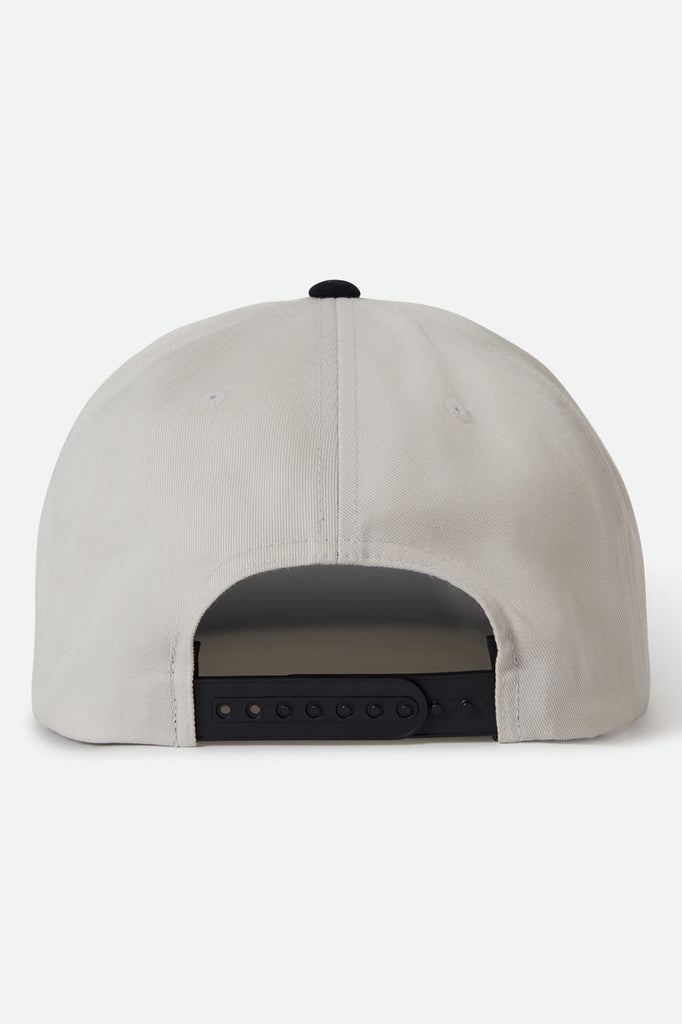 Unisex The League Snapback in the color Black/Off White - Back Style View