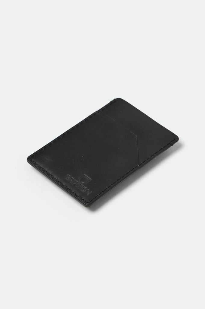 Brixton Unisex Traditional Card Holder - Black | Main