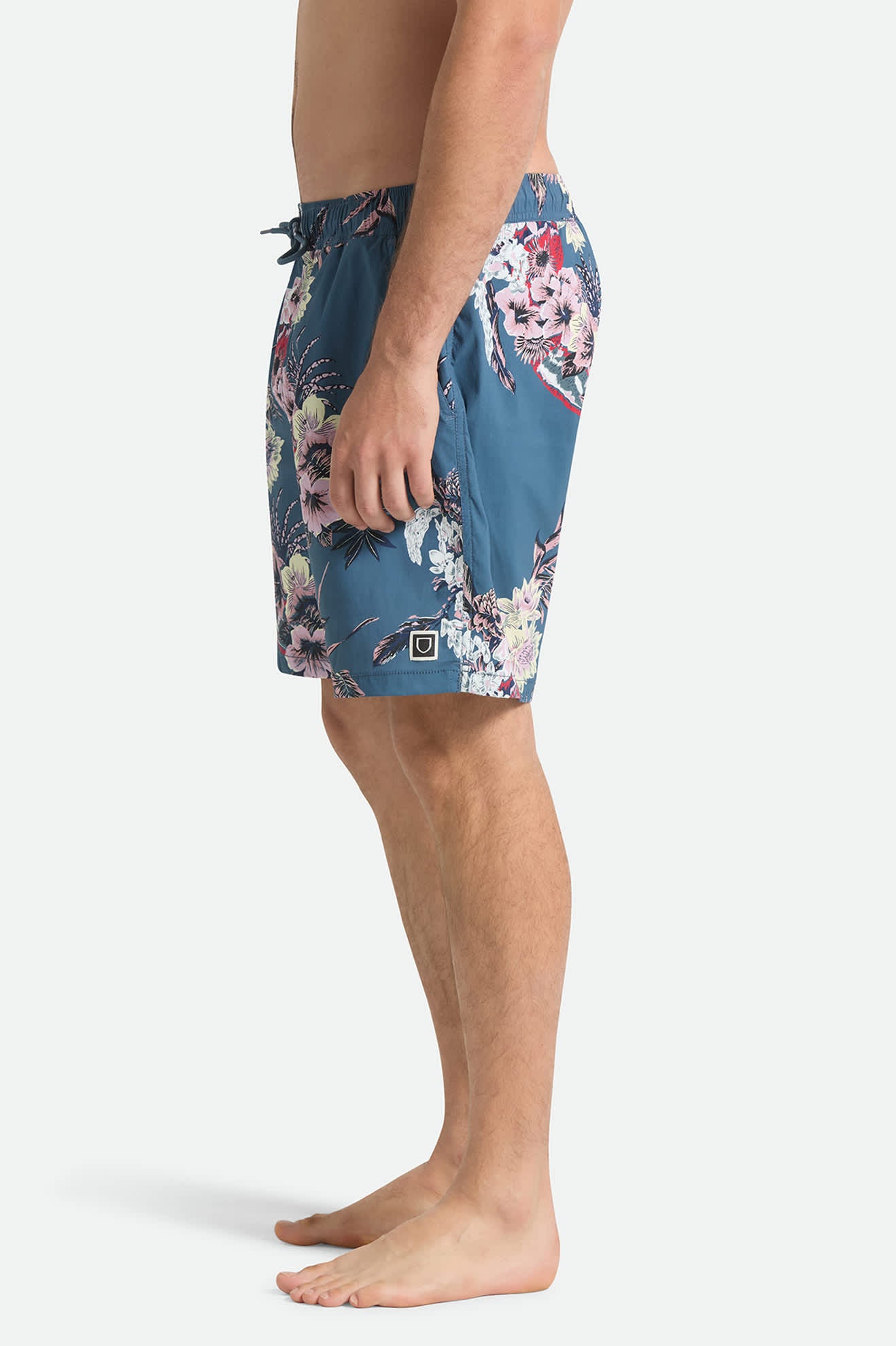 Men's Everyday Stretch Hybrid Short 7" in the color Midnight Blue - Men's Side View