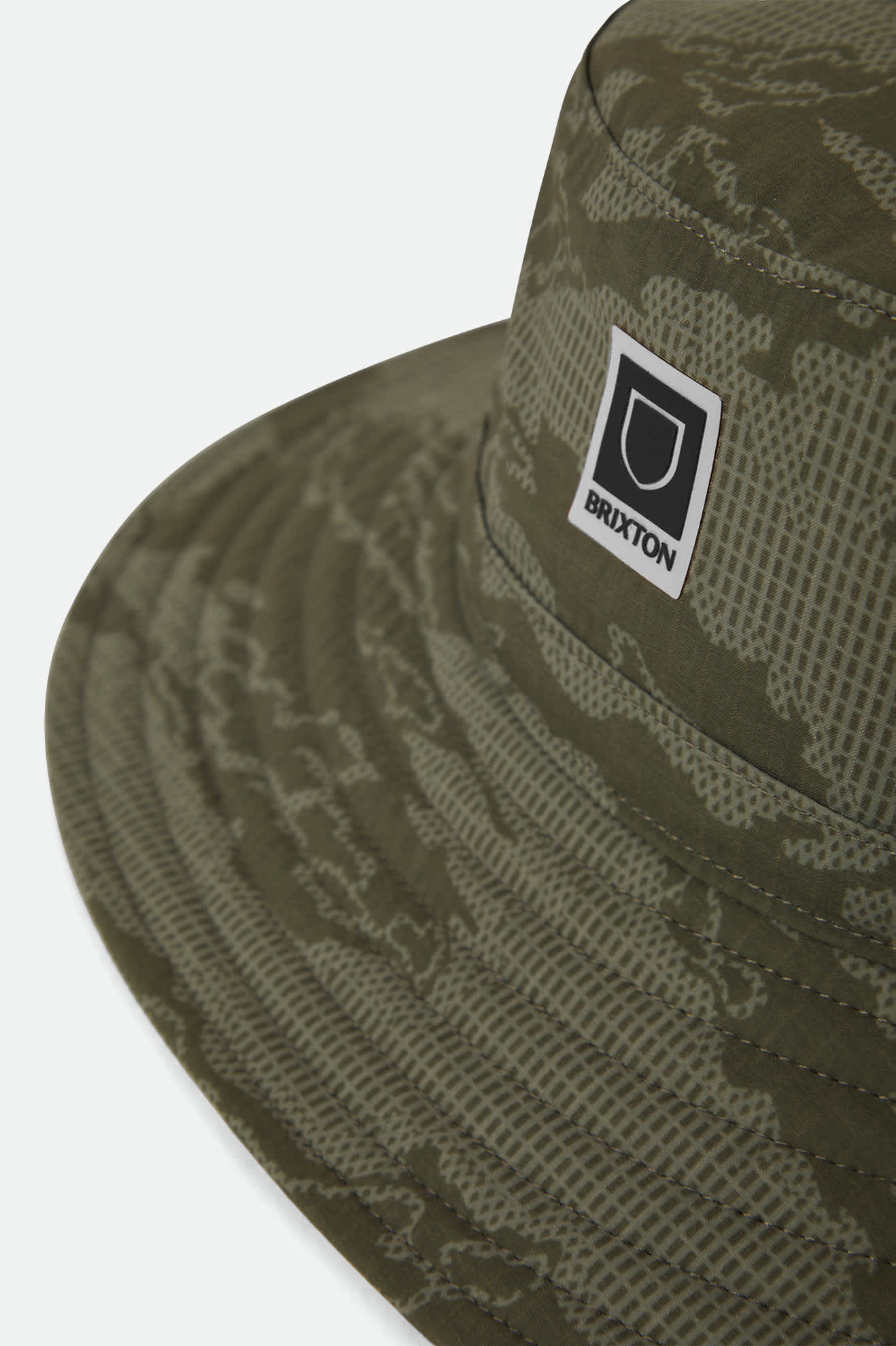 Unisex Journey Boonie Hat in the color Olive Tiger Camo - Additional Laydown image