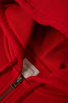 Women's Trophy Horse Cropped Zip Hood in the color Adrenaline Rush - Additional Laydown image