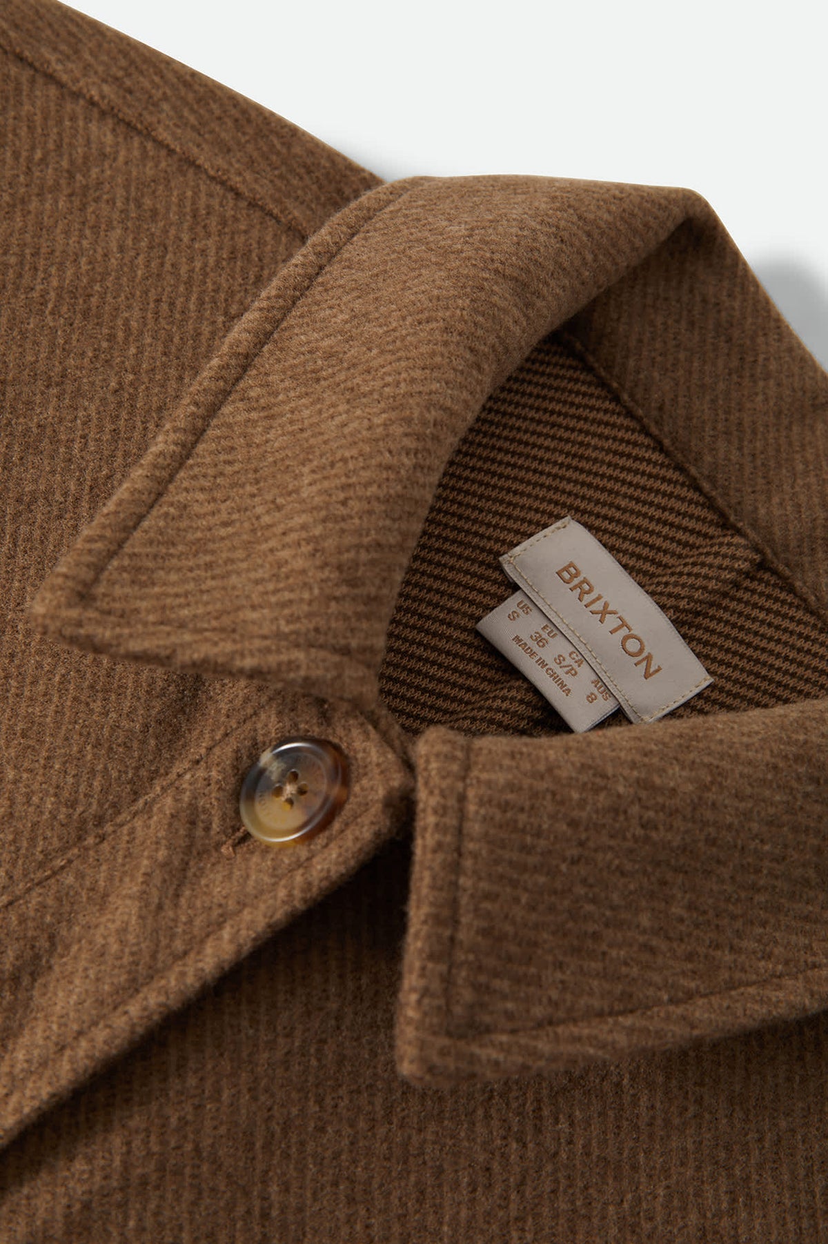 Women's Bagby Jacket in the color Khaki Heather - Additional Laydown image