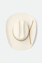 Unisex Laredo Straw Cowboy Hat in the color Bone - Additional Laydown image