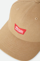 Unisex Stith Adjustable Hat in the color Khaki - Additional Laydown image