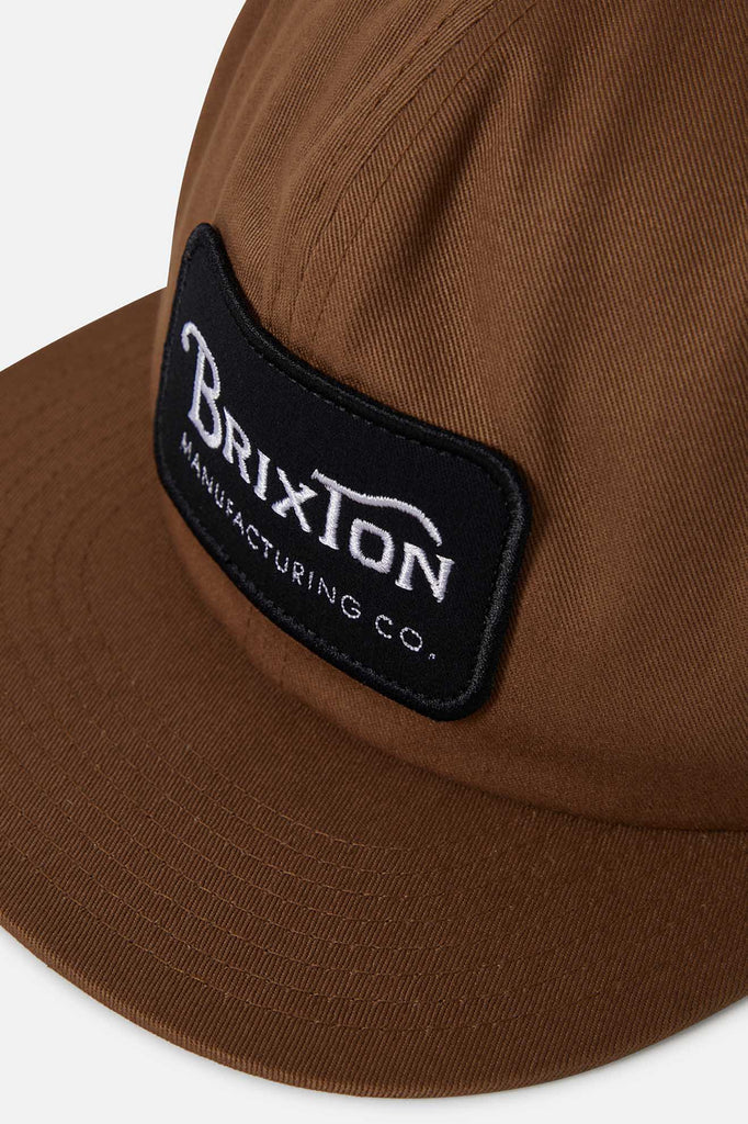 Unisex Grade Snapback in the color Dark Tan - Additional Style View