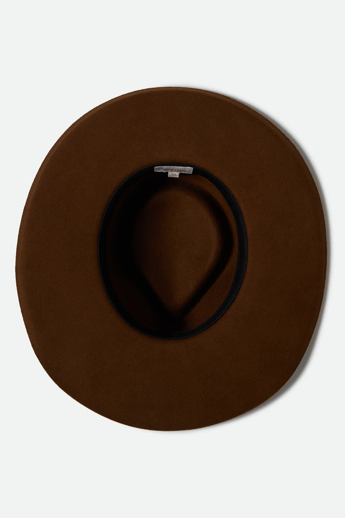 Women's Marlow Rancher Hat in the color Coffee - Additional Laydown image