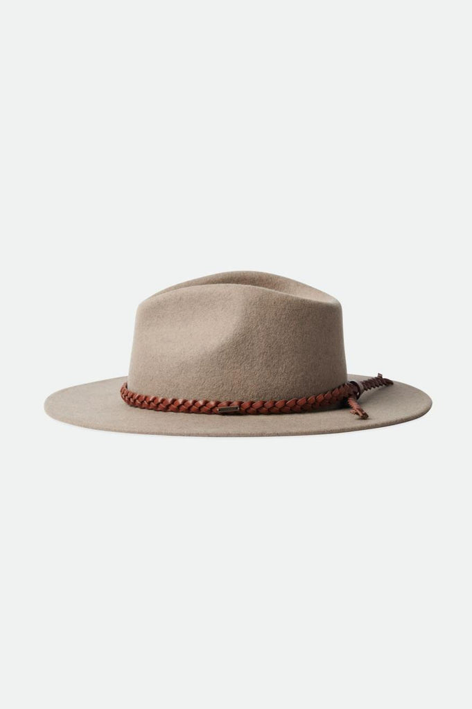 Brixton Messer Western Fedora - Heather Natural